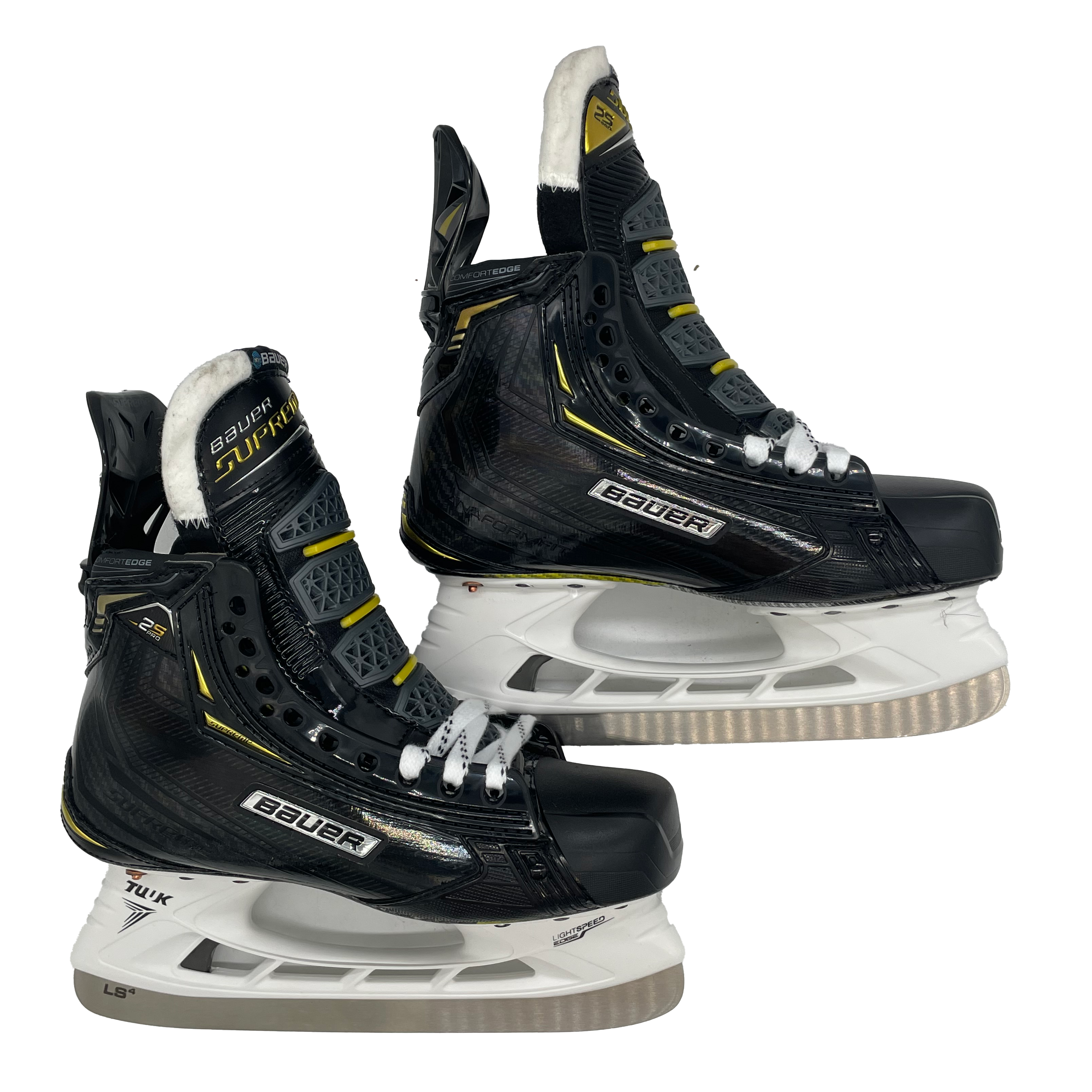 Bauer Supreme 2S Pro - Patins de hockey Pro Stock - Taille 5.5D